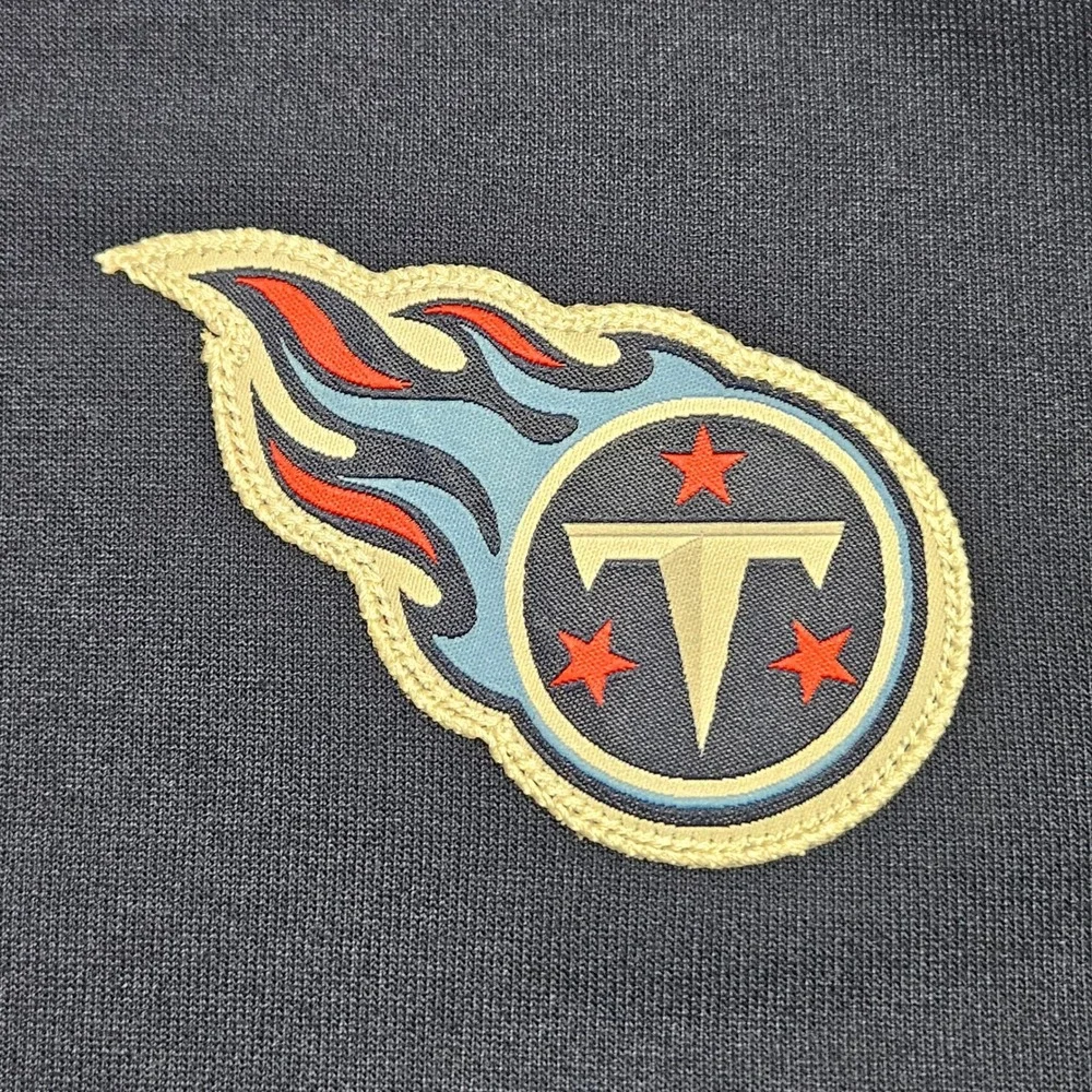 Nike Tennessee Titans NFL Dri-FIT Navy‎ Blue Raglan Sweatshirt Mens Medium M